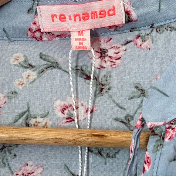 Renamed Dainty Floral Boho Tunic or Mini Dress Size Medium Country NEW NWT* H75 - Picture 5 of 16